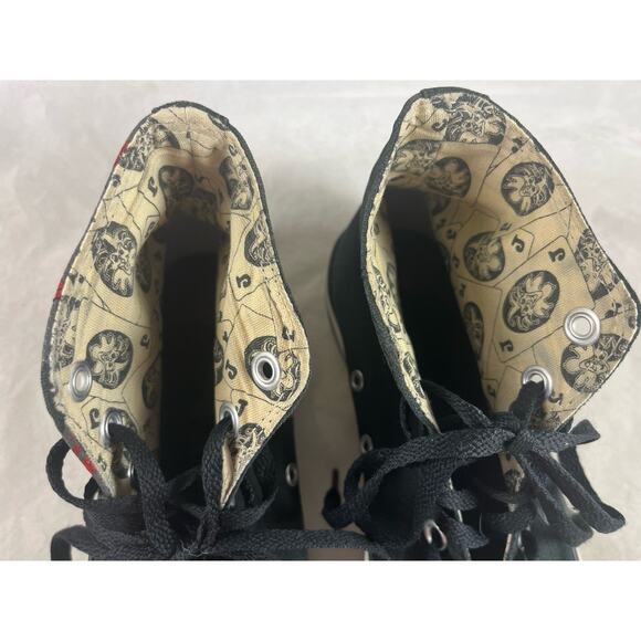 Converse All Star DC Comics Joker Batman Sneakers Hi Tops Womens 7.5 Mens 5.5 - Picture 5 of 15